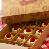 Raspberry cheesecake cookies
