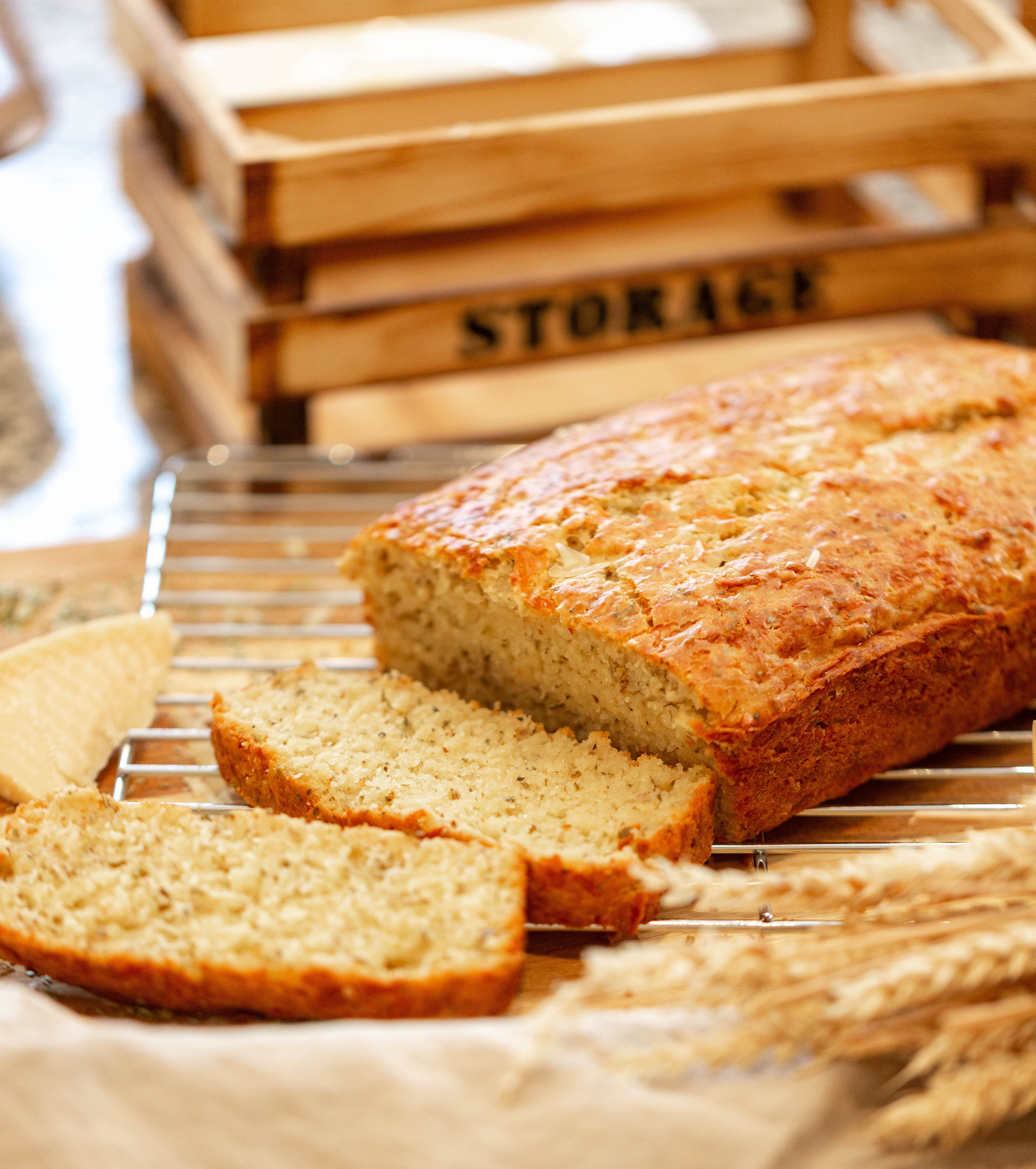 Parmesan & herbs bread 🍞