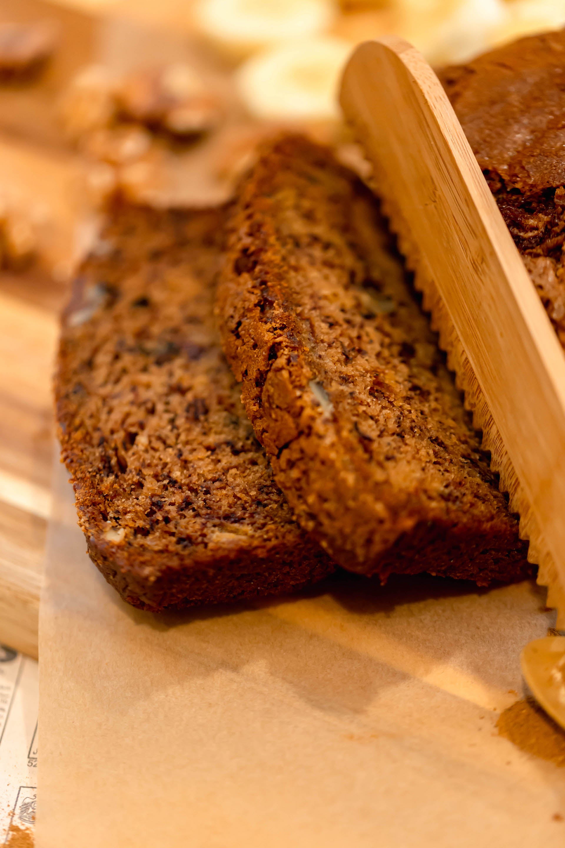 Banana & Walnut Loaf