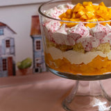 Mango & berry Trifle